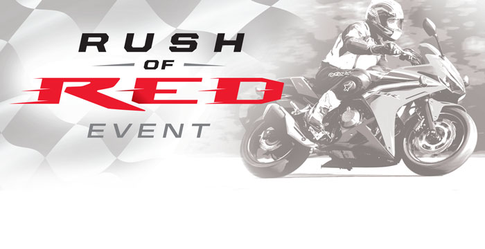 Rush of Red Event – Motorcycles Rush of Red Event – Motorcycles