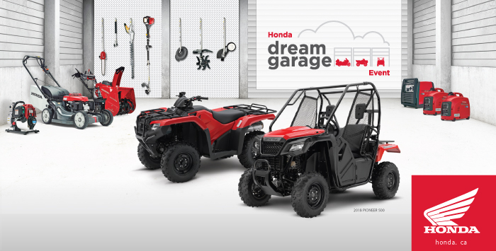 ATV Honda Dream Garage Event ATV Honda Dream Garage Event